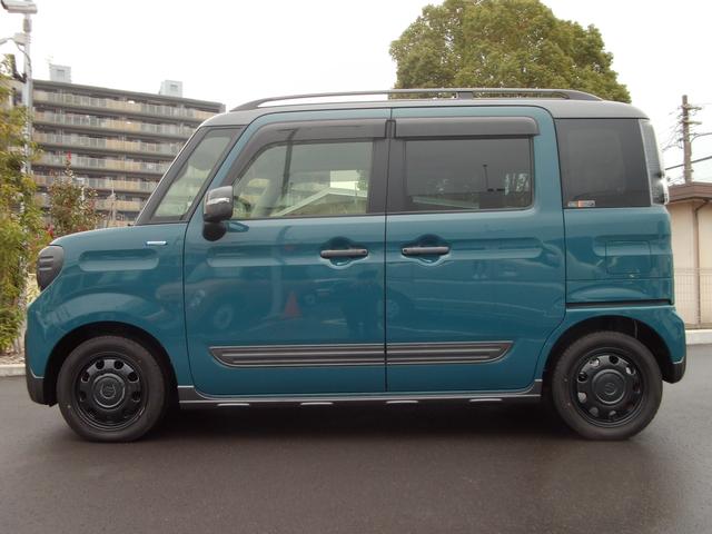 スペーシアギア ギア　ＨＹＢＲＩＤ　ＸＺターボ　メモリーナビ　両側電動スライドドア　パドルシフト　ドライブレコーダー前後　ＬＥＤヘッドランプ　ルーフレール　アダプティブクルーズコントロール　ステアリングオーディオスイッチ　スリムサーキュレーター　オートライト（4枚目）