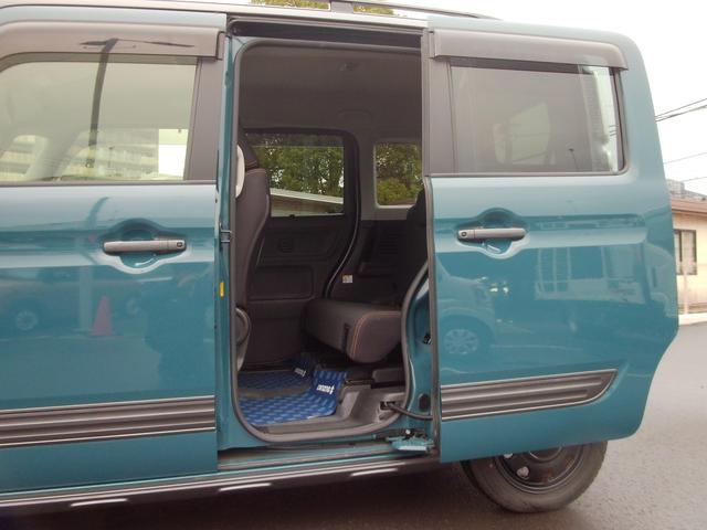 スペーシアギア ギア　ＨＹＢＲＩＤ　ＸＺターボ　メモリーナビ　両側電動スライドドア　パドルシフト　ドライブレコーダー前後　ＬＥＤヘッドランプ　ルーフレール　アダプティブクルーズコントロール　ステアリングオーディオスイッチ　スリムサーキュレーター　オートライト（28枚目）