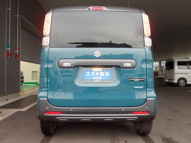 スペーシアギア ギア　ＨＹＢＲＩＤ　ＸＺターボ　メモリーナビ　両側電動スライドドア　パドルシフト　ドライブレコーダー前後　ＬＥＤヘッドランプ　ルーフレール　アダプティブクルーズコントロール　ステアリングオーディオスイッチ　スリムサーキュレーター　オートライト（35枚目）