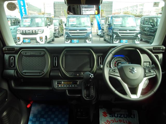 ハスラー タフワイルド　オーディオレス　ＬＥＤヘッドランプ　キーレスプッシュスタート　ルーフレール　アダプティブクルーズコントロール　ステアリングオーディオスイッチ　パーソナルテーブル　マイルドハイブリッド　サポカー　シートヒーター　ＥＳＰ（17枚目）