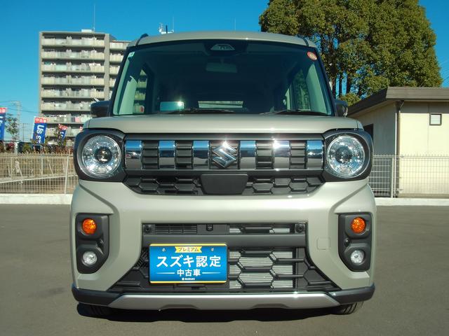 スペーシア ギア　ＨＹＢＲＩＤ　ＸＺ　全方位モニター付メモリーナビ　両側電動スライドドア　スズキコネクト　ＬＥＤヘッドランプ　キーレスプッシュスタート　マルチユースフラップ　ルーフレール　アダプティブクルーズコントロール　ステアリングオーディオスイッチ　サポカー（23枚目）