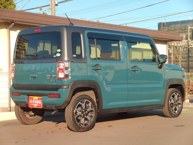 ハスラー ＨＹＢＲＩＤ　Ｘ　全方位モニター付メモリーナビ　ＥＴＣ　ＬＥＤヘッドランプ　キーレスプッシュスタート　ステアリングオーディオスイッチ　パーソナルテーブル　マイルドハイブリッド　サポカー　ＳＲＳサイドエアバッグ　ＳＲＳカーテンエアバッグ　ＥＳＰ（5枚目）