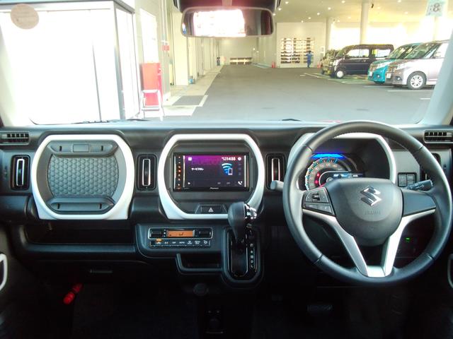 ハスラー ＨＹＢＲＩＤ　Ｘ　ディスプレイオーディオ　ＬＥＤヘッドランプ　キーレスプッシュスタート　ステアリングオーディオスイッチ　パーソナルテーブル　マイルドハイブリッド　衝突被害軽減ブレーキ　後退時ブレーキサポート　アルミホイール　シートヒーター（17枚目）