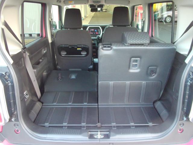 ハスラー ＨＹＢＲＩＤ　Ｘ　ディスプレイオーディオ　ＬＥＤヘッドランプ　キーレスプッシュスタート　ステアリングオーディオスイッチ　パーソナルテーブル　マイルドハイブリッド　衝突被害軽減ブレーキ　後退時ブレーキサポート　アルミホイール　シートヒーター（20枚目）