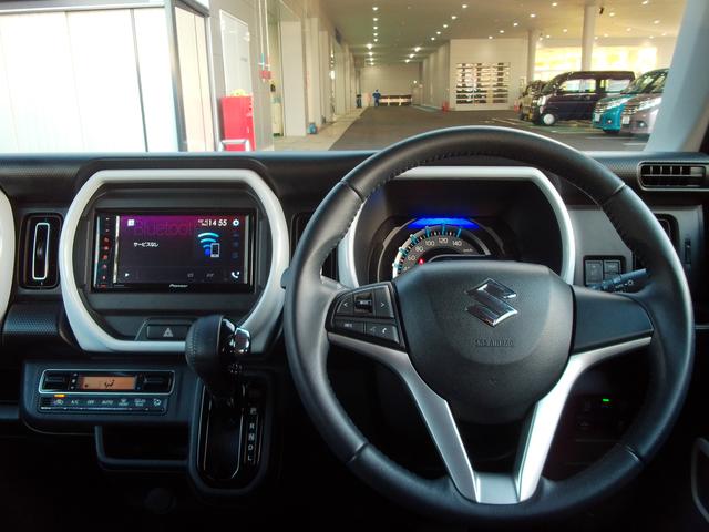 ハスラー ＨＹＢＲＩＤ　Ｘ　ディスプレイオーディオ　ＬＥＤヘッドランプ　キーレスプッシュスタート　ステアリングオーディオスイッチ　パーソナルテーブル　マイルドハイブリッド　衝突被害軽減ブレーキ　後退時ブレーキサポート　アルミホイール　シートヒーター（43枚目）