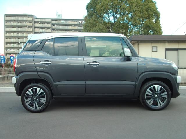 クロスビー ＨＹＢＲＩＤ　ＭＺ　オーディオレス　パドルシフト　ＬＥＤヘッドランプ　キーレスプッシュスタート　アダプティブクルーズコントロール　ステアリングオーディオスイッチ　パーソナルテーブル　マイルドハイブリッド　サポカー　シートヒーター　ターボ（3枚目）