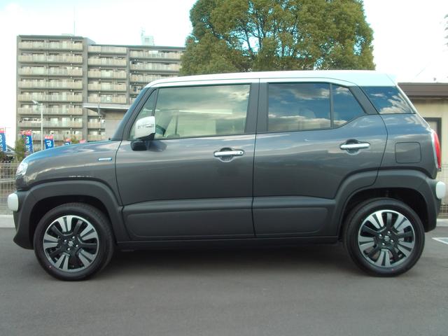 クロスビー ＨＹＢＲＩＤ　ＭＺ　オーディオレス　パドルシフト　ＬＥＤヘッドランプ　キーレスプッシュスタート　アダプティブクルーズコントロール　ステアリングオーディオスイッチ　パーソナルテーブル　マイルドハイブリッド　サポカー　シートヒーター　ターボ（4枚目）