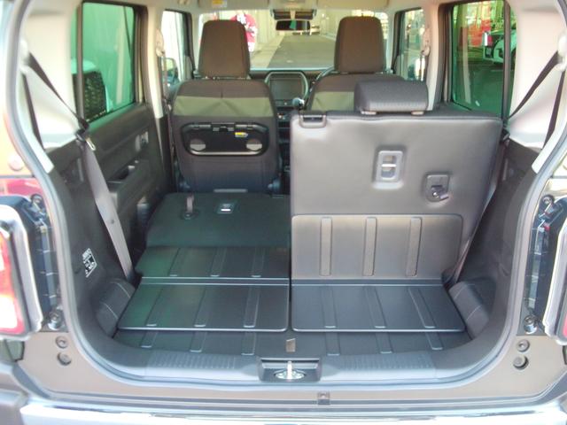 ハスラー タフワイルド　オーディオレス　ＬＥＤヘッドランプ　キーレスプッシュスタート　ルーフレール　アダプティブクルーズコントロール　ステアリングオーディオスイッチ　パーソナルテーブル　マイルドハイブリッド　サポカー　シートヒーター　ＥＳＰ（20枚目）