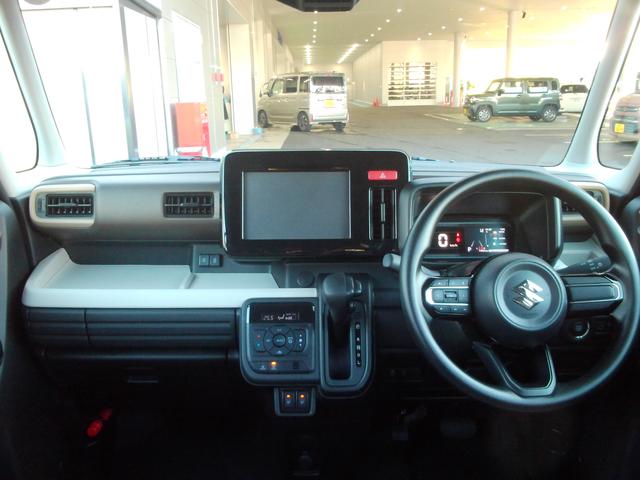 スペーシア ＨＹＢＲＩＤ　Ｘ　オーディオレス　両側電動スライドドア　マルチユースフラップ　ＬＥＤヘッドランプ　キーレスプッシュスタート　ステアリングオーディオスイッチ　スリムサーキュレーター　ロールサンシェード　パーソナルテーブル　サポカー（45枚目）