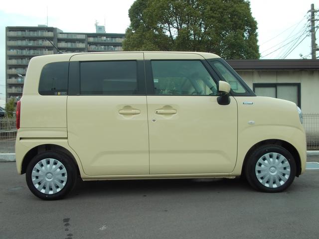 ワゴンＲスマイル ＨＹＢＲＩＤ　Ｓ　全方位モニター付メモリーナビ　電動スライドドア　スズキコネクト　ＬＥＤヘッドランプ　キーレスプッシュスタート　アダプティブクルーズコントロール　ステアリングオーディオスイッチ　電動パーキングブレーキ　サポカー　マイルドハイブリッド（3枚目）