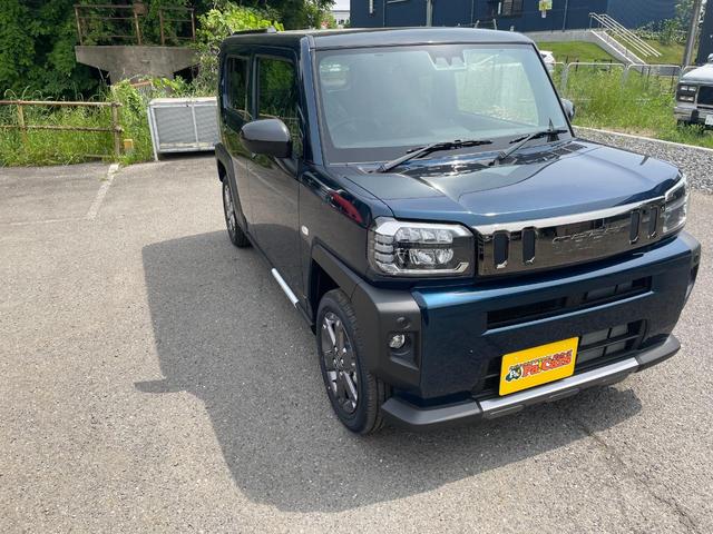 タフト Ｇ　ダーククロムベンチャー　届出済未使用車　ブレーキサポート　ソナー　キーフリー　ＥＳＣ　衝突安全ボディ　ＬＥＤヘッドライト　レーンキープアシスト　Ｉストップ　セキュリティ　オートエアコン　ＡＢＳ　パワーウィンドウ　エアバック（6枚目）