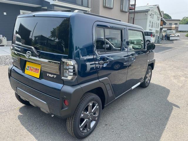 タフト Ｇ　ダーククロムベンチャー　届出済未使用車　ブレーキサポート　ソナー　キーフリー　ＥＳＣ　衝突安全ボディ　ＬＥＤヘッドライト　レーンキープアシスト　Ｉストップ　セキュリティ　オートエアコン　ＡＢＳ　パワーウィンドウ　エアバック（8枚目）