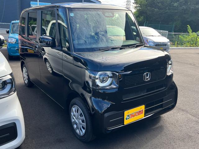 Ｎ－ＢＯＸ ベースグレード　届出済未使用車　クルーズコントロール　片側電動パワースライドドア　ＬＥＤヘッドライト　スマートキ－　コーナーセンサー　前席シートヒーター　フルフラットシート　ベンチシート　車線維持支援システム　ＡＢＳ（7枚目）