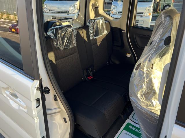 スペーシアカスタム ハイブリッドGS 届出済未使用車 アダプティブクルーズコントロール 衝突被害軽減ブレーキ LEDライト 前後ソナー 盗難防止 横滑り防止装置 前席シートヒーター パワステ ABS エアバッグ フルフラット エアコン(18枚目)