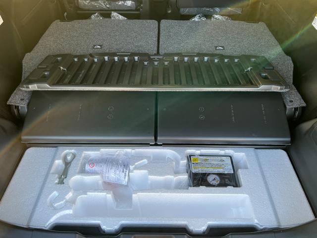 スペーシアカスタム ハイブリッドGS 届出済未使用車 アダプティブクルーズコントロール 衝突被害軽減ブレーキ LEDライト 前後ソナー 盗難防止 横滑り防止装置 前席シートヒーター パワステ ABS エアバッグ フルフラット エアコン(22枚目)