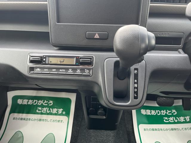 ワゴンＲ ＦＸ　届出済未使用車　運転席シートヒーター　パーキングソナー　衝突軽減ブレーキサポート　運転席助手席エアバック　キーレスエントリーシステム　セキュリティアラーム　フルフラット　オートハイビーム　オートライト（18枚目）
