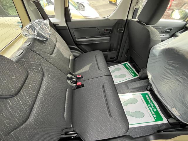 ワゴンＲ ＦＸ　届出済未使用車　運転席シートヒーター　パーキングソナー　衝突軽減ブレーキサポート　運転席助手席エアバック　キーレスエントリーシステム　セキュリティアラーム　フルフラット　オートハイビーム　オートライト（24枚目）