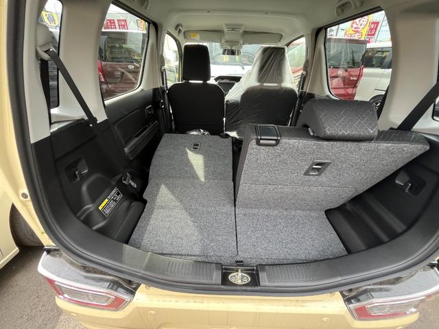 ワゴンＲ ＦＸ　届出済未使用車　運転席シートヒーター　パーキングソナー　衝突軽減ブレーキサポート　運転席助手席エアバック　キーレスエントリーシステム　セキュリティアラーム　フルフラット　オートハイビーム　オートライト（26枚目）