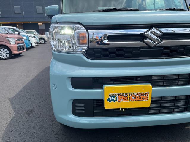 スペーシア ハイブリッドX 届出済未使用車 全方位カメラ付きメモリーナビ 両側電動パワースライドドア 前席シートヒーター オートLEDヘッドライト スマートキー パーキングソナ― ベンチシート 後席オットマン フルフラットシート(16枚目)