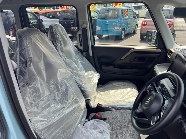 スペーシア ハイブリッドX 届出済未使用車 全方位カメラ付きメモリーナビ 両側電動パワースライドドア 前席シートヒーター オートLEDヘッドライト スマートキー パーキングソナ― ベンチシート 後席オットマン フルフラットシート(19枚目)