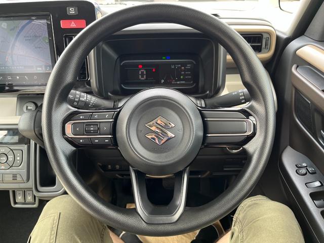 スペーシア ハイブリッドX 届出済未使用車 全方位カメラ付きメモリーナビ 両側電動パワースライドドア 前席シートヒーター オートLEDヘッドライト スマートキー パーキングソナ― ベンチシート 後席オットマン フルフラットシート(23枚目)