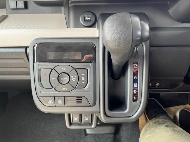 スペーシア ハイブリッドX 届出済未使用車 全方位カメラ付きメモリーナビ 両側電動パワースライドドア 前席シートヒーター オートLEDヘッドライト スマートキー パーキングソナ― ベンチシート 後席オットマン フルフラットシート(34枚目)