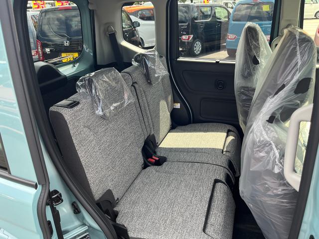 スペーシア ハイブリッドX 届出済未使用車 全方位カメラ付きメモリーナビ 両側電動パワースライドドア 前席シートヒーター オートLEDヘッドライト スマートキー パーキングソナ― ベンチシート 後席オットマン フルフラットシート(36枚目)