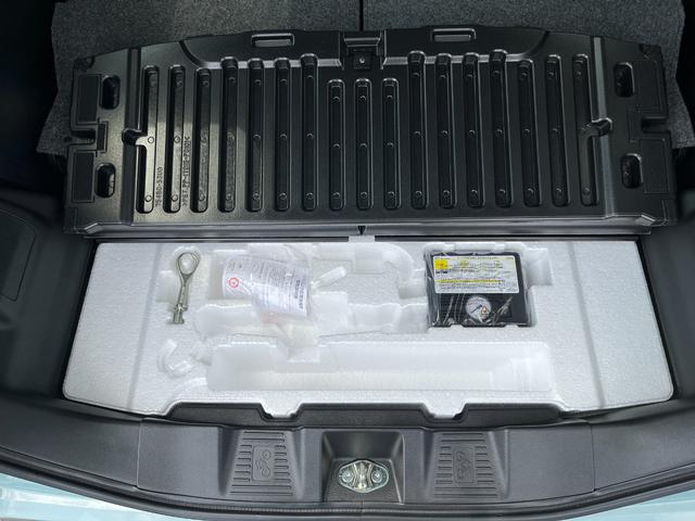 スペーシア ハイブリッドX 届出済未使用車 全方位カメラ付きメモリーナビ 両側電動パワースライドドア 前席シートヒーター オートLEDヘッドライト スマートキー パーキングソナ― ベンチシート 後席オットマン フルフラットシート(45枚目)