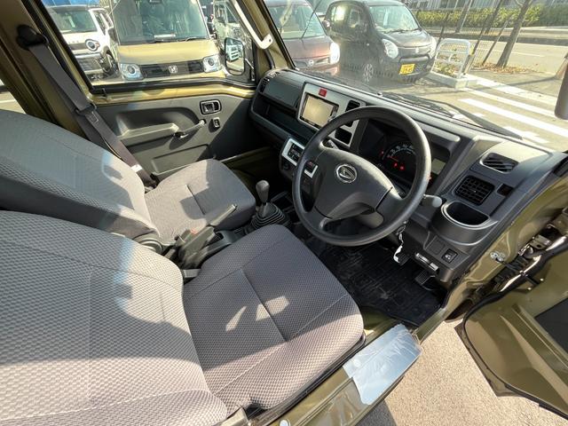 ハイゼットトラック ジャンボＳＡＩＩＩｔ　２ＷＤ　５ＭＴ　農業女子パック　社外フルセグ付きナビ　バックカメラ　前方ドライブレコーダー　ＥＴＣ　荷台ライト　パーキングソナ―　ＡＢＳ　パワステ　パワーウィンドウ　フロントフォグライト　社外スロコン（22枚目）