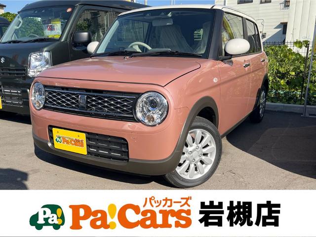 アルトラパン Ｘ　届出済未使用車　オートＬＥＤヘッドライト　オートハイビーム　前席シートヒーター　パーキングソナ―　スマートキー　ベンチシート　フルフラット　衝突軽減ブレーキ　衝突安全ボディ　アイドリングストップ（5枚目）