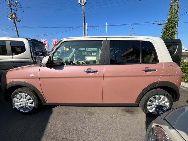 アルトラパン Ｘ　届出済未使用車　オートＬＥＤヘッドライト　オートハイビーム　前席シートヒーター　パーキングソナ―　スマートキー　ベンチシート　フルフラット　衝突軽減ブレーキ　衝突安全ボディ　アイドリングストップ（12枚目）