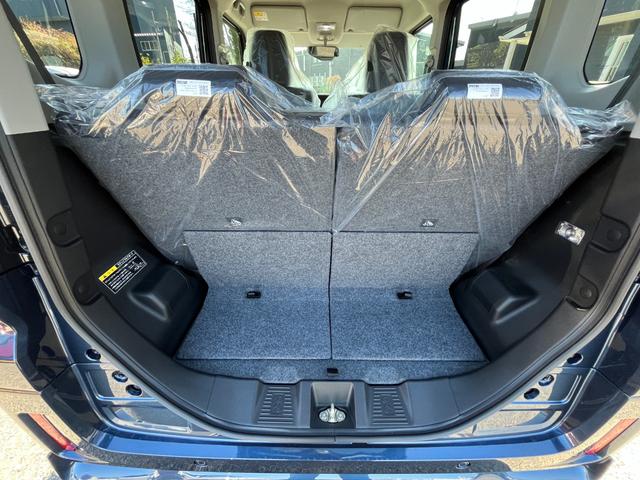 スペーシアカスタム ハイブリッドＸＳ　届出済未使用車　両側電動パワースライドドア　クルーズコントロール　パーキングソナ―　オートＬＥＤヘッドライト　前席シートヒーター　ステアリングヒーター　スマートキー　ベンチシート　フルフラット（46枚目）