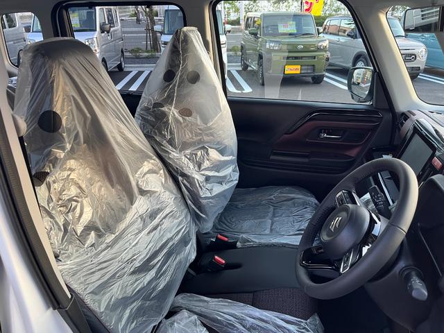 スペーシアカスタム ハイブリッドXS 届出済未使用車 両側電動パワースライドドア クルーズコントロール パーキングソナ― オートLEDヘッドライト 前席シートヒーター ステアリングヒーター スマートキー ベンチシート フルフラット(17枚目)