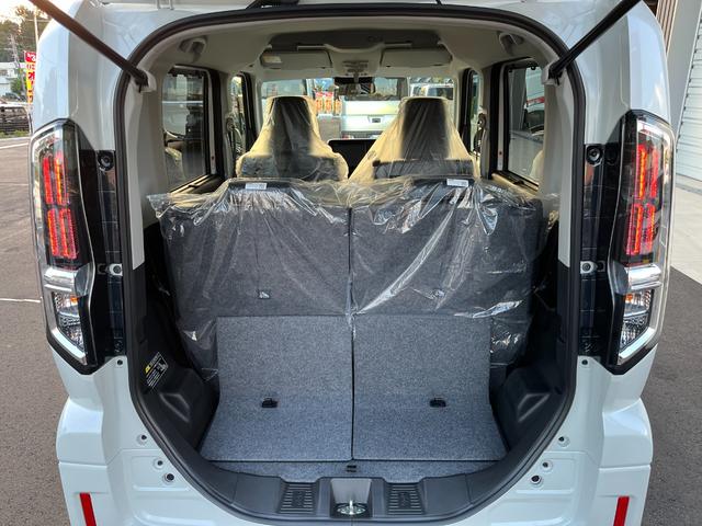 スペーシアカスタム ハイブリッドXS 届出済未使用車 両側電動パワースライドドア クルーズコントロール パーキングソナ― オートLEDヘッドライト 前席シートヒーター ステアリングヒーター スマートキー ベンチシート フルフラット(19枚目)