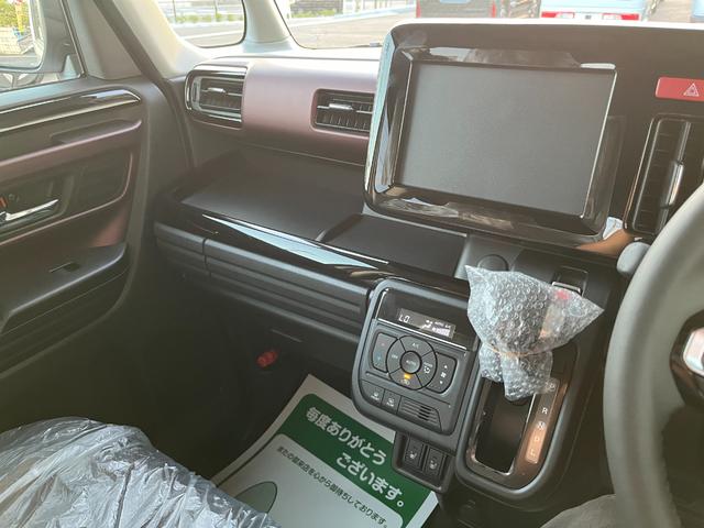 スペーシアカスタム ハイブリッドXS 届出済未使用車 両側電動パワースライドドア クルーズコントロール パーキングソナ― オートLEDヘッドライト 前席シートヒーター ステアリングヒーター スマートキー ベンチシート フルフラット(24枚目)