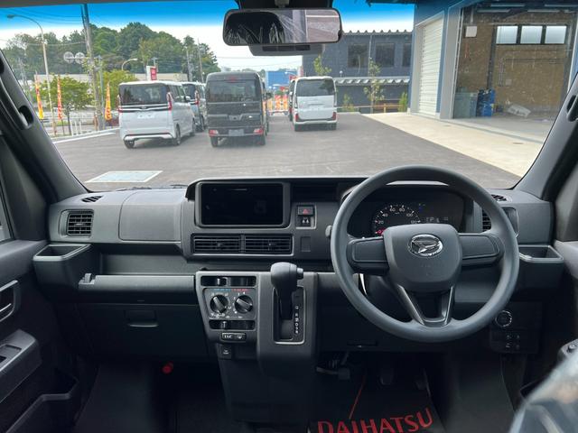 ハイゼットカーゴ クルーズターボ　届出済未使用車　ターボ　ＬＥＤヘッドライト　ＬＥＤフォグランプ　ＬＥＤルームランプ　電動格納ドアミラー　スマートキー　プッシュスタート　パワーウインド　ＡＢＳ　マニュアルエアコン　パワステ（23枚目）