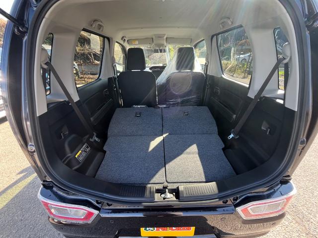 ワゴンＲ ＦＸ　届出済未使用車　運転席シートヒーター　パーキングソナー　衝突軽減ブレーキサポート　運転席助手席エアバック　キーレスエントリーシステム　セキュリティアラーム　フルフラット　オートハイビーム　オートライト（38枚目）