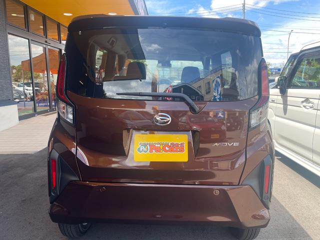 ムーヴ Ｇ　届出済未使用車　片側電動パワースライドドア　オートＬＥＤヘッドライト　オートハイビーム　フォグランプ　パーキングソナ―　電動サイドブレーキ　ブレーキホールド　ベンチシート　スマートキー（9枚目）