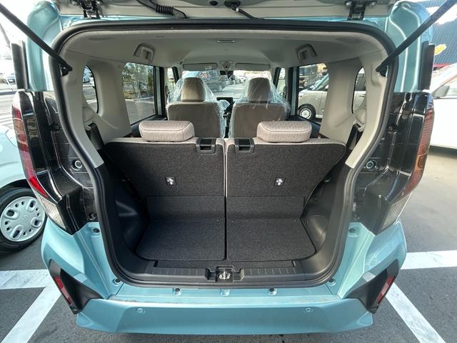 ムーヴ Ｌ　届出済未使用車　両側手動スライドドア　オートＬＥＤヘッドライト　電動格納ミラー　オートハイビーム　キーレスエントリー　パーキングソナ―　足踏み式パーキングブレーキ　　ベンチシート　ＡＢＳ　パワステ（47枚目）