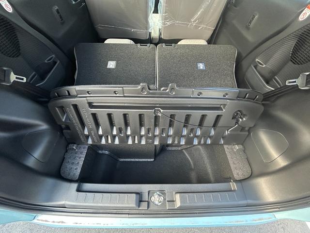 ムーヴ Ｌ　届出済未使用車　両側手動スライドドア　オートＬＥＤヘッドライト　電動格納ミラー　オートハイビーム　キーレスエントリー　パーキングソナ―　足踏み式パーキングブレーキ　　ベンチシート　ＡＢＳ　パワステ（50枚目）