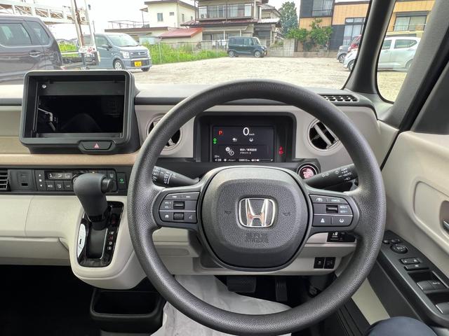 Ｎ－ＢＯＸ ベースグレード　届出済未使用車　助手席側電動スライドドア　ＬＥＤヘッドライト　シートヒーター　ベンチシート　電動サイドブレーキ　ブレーキホールド　フルフラットシート　スマートキー　クルーズコントロール（22枚目）