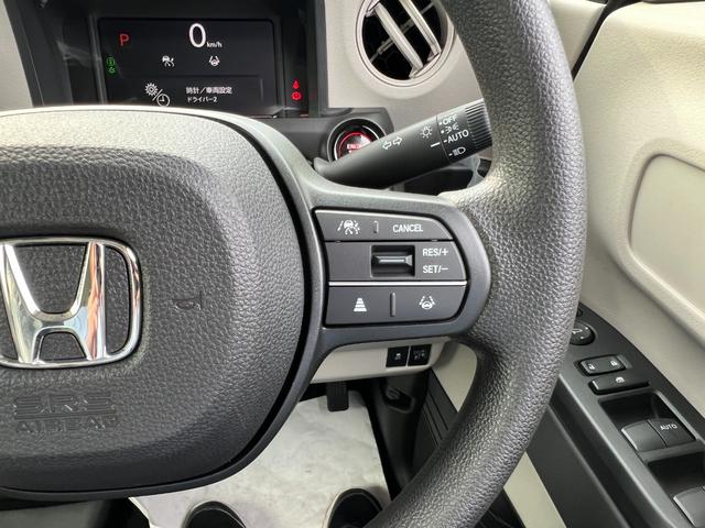 Ｎ－ＢＯＸ ベースグレード　届出済未使用車　助手席側電動スライドドア　ＬＥＤヘッドライト　シートヒーター　ベンチシート　電動サイドブレーキ　ブレーキホールド　フルフラットシート　スマートキー　クルーズコントロール（24枚目）