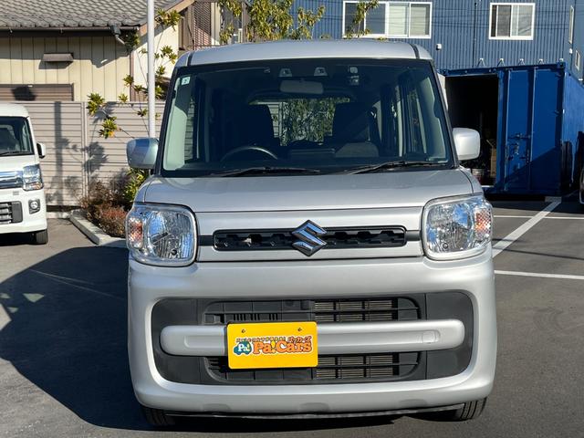 スペーシア ハイブリッドＧ　両側スライドドア　社外フルセグＴＶ付ナビ　ＥＴＣ　前方ドライブレコーダー　パーキングソナー　ベンチシート　バックカメラ　スマートキープッシュスタート　オートライト　フルフラットシート（5枚目）