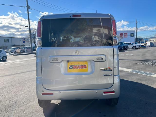 スペーシア ハイブリッドＧ　両側スライドドア　社外フルセグＴＶ付ナビ　ＥＴＣ　前方ドライブレコーダー　パーキングソナー　ベンチシート　バックカメラ　スマートキープッシュスタート　オートライト　フルフラットシート（9枚目）