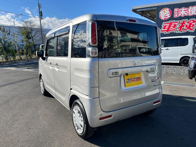 スペーシア ハイブリッドＧ　両側スライドドア　社外フルセグＴＶ付ナビ　ＥＴＣ　前方ドライブレコーダー　パーキングソナー　ベンチシート　バックカメラ　スマートキープッシュスタート　オートライト　フルフラットシート（10枚目）