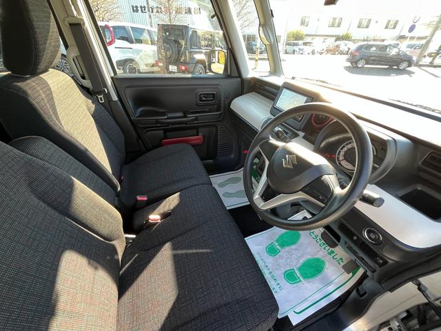 スペーシア ハイブリッドＧ　両側スライドドア　社外フルセグＴＶ付ナビ　ＥＴＣ　前方ドライブレコーダー　パーキングソナー　ベンチシート　バックカメラ　スマートキープッシュスタート　オートライト　フルフラットシート（18枚目）