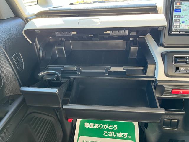 スペーシア ハイブリッドＧ　両側スライドドア　社外フルセグＴＶ付ナビ　ＥＴＣ　前方ドライブレコーダー　パーキングソナー　ベンチシート　バックカメラ　スマートキープッシュスタート　オートライト　フルフラットシート（35枚目）