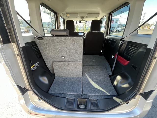 スペーシア ハイブリッドＧ　両側スライドドア　社外フルセグＴＶ付ナビ　ＥＴＣ　前方ドライブレコーダー　パーキングソナー　ベンチシート　バックカメラ　スマートキープッシュスタート　オートライト　フルフラットシート（42枚目）