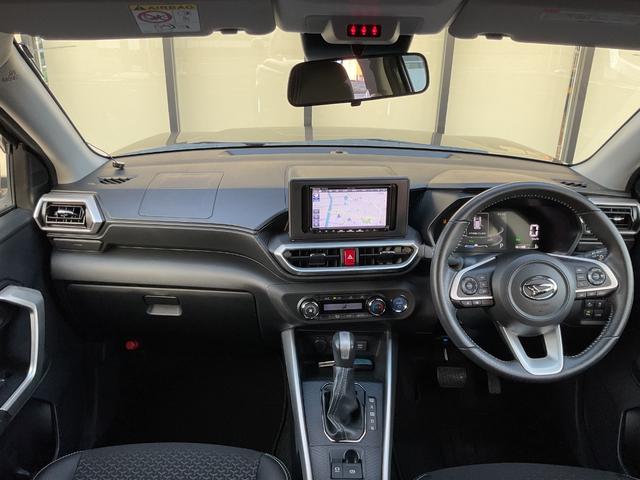 ロッキー プレミアムG HEV 社外ナビ・TV・バックカメラ・スマートアシスト・前席シートヒーター・ハーフレザーシート・電子パーキングブレーキ・レーダークルーズコントロール・リアフォグ・前後ドライブレコーダー・LEDオートライト(3枚目)