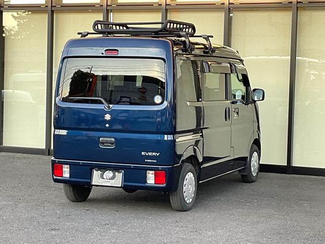 エブリイ ジョインターボ　ブレーキサポート・レーンアシスト・ＥＴＣ・オートライト・ドライブレコーダー・純正デッキ・キーレスキー・社外ベッドキット・キャリア（13枚目）